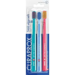 Curaprox Handzahnbürste CS 5460 3-er Set Zahnpasta
