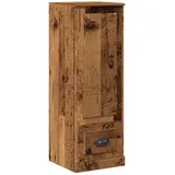 vidaXL Highboard Altholz-Optik 36x35,5x103,5 cm Holzwerkstoff