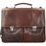 LEONHARD HEYDEN Roma Aktenmappe braun 15''