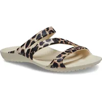 Crocs Herren Kadee II Graphic Sandal W Sandalen, Winter White/Multi, 36/37 EU