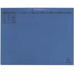 EXACOMPTA 25er-Pack Hängehefter »Exaflex« 2x Amtsheftung blau, 31.6x26.5 cm