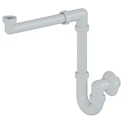 SAT Raumspar-Waschtisch-Siphon für Möbel E660