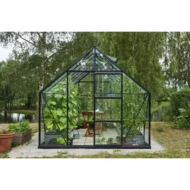 Juliana Universal 128 Alu schwarz Blankglas 3 mm 9,9 m2