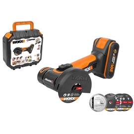 Worx Chopper WX801 inkl. 1 x 2,0 Ah + Koffer