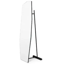 ferm LIVING - Shard Free Standing Spiegel Full Size Black