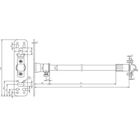 Dehn Distanzhalter f.Rd 16mm DIDH 16 530 BPV2AGFK