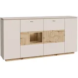 Forte Louoto 199,5 x 101,2 x 41,6 cm Beige / Braun