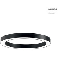 Brumberg LED-Anbau-Ringleuchte direkt, 4000 K, 4, schwarz BRUM-13661184