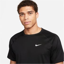 Nike Dri-FIT Ready kurzarm Fitnessshirt Herren 010 black/cool grey/white XL