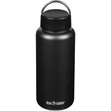 Klean Kanteen Wide Loop Cap Trinkflasche 1.2l shale black (1009497)