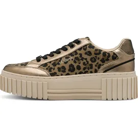 s.Oliver Damen Plateau Sneaker für Damen, animal, Größe 36 EU