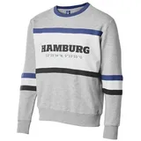 Hamburger SV HSV Sweatshirt Pullover ** Ulrik ** (DE/NL/SE/PL, Alphanumerisch, XXL, Regular, Regular, Grau) - XXL