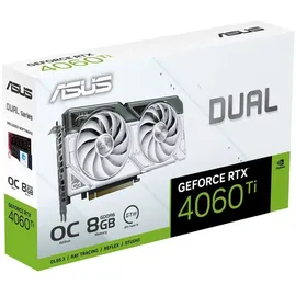 Asus Dual GeForce RTX 4060 Ti White OC 8 GB GDDR6 90YV0J42-M0NA00