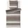FLEURESSE Aspen Ornamente Streifen Braun 155 x 220 cm + 2 x 80 x 80 cm