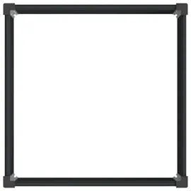 vidaXL Hochbeet 100 x 100 x 54 cm Schwarz