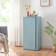 [en.casa] Metallschrank Burlöv Stahl Graublau [en.casa]