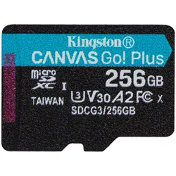 Kingston Canvas Go! Plus R170/W90 microSDXC 256GB