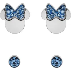 DISNEY Jewelry Kinderohrring Edelstahl blau Damen 