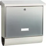 Burg Wächter Inoxstar 4720 Silber inkl. Zeitungsfach