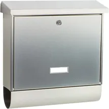 Burg Wächter Inoxstar 4720 Silber inkl. Zeitungsfach