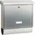 Burg Wächter Inoxstar 4720 Silber inkl. Zeitungsfach
