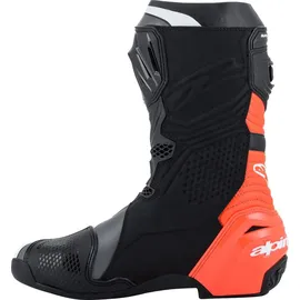 Alpinestars Supertech R Schwarz/Neon-Rot/Weiß/Grau 42