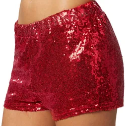 tectake® Pailletten-Shorts