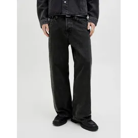 JACK & JONES Relax-fit-Jeans JJIDAVE JJCOOPER AM 368/868/888 NOOS schwarz 34