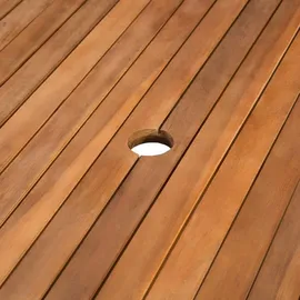 vidaXL Gartentisch 200 x 100 x 74 cm braun