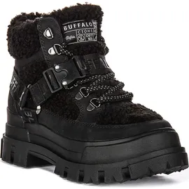 Buffalo Aspha COM MID Warm Schwarz - Schwarz