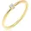 Ring Verlobungsring Diamant 0 03 ct 375 Gelbgold