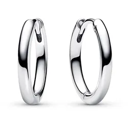 Pandora 293355C00 Damen-Ohrringe für Charms Silber 18 mm