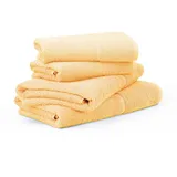 Möve Frottana Handtuchset Pearl 4-TLG in maize | Gr.: onesize