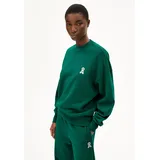 ARMEDANGELS Iconic Å ALIZAA SWEAT | Sweatshirt aus Bio-Baumwolle - grün XL