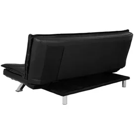 Actona Schlafcouch 2-Sitzer Schwarz