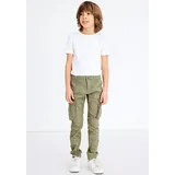 NAME IT Cargohose in Deep lichen Green | Gr.: 176