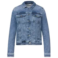 STREET ONE Jeansjacke mit Brusttaschen und Knöpfen - Blau