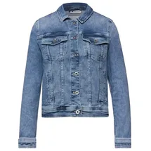 STREET ONE Jeansjacke mit Brusttaschen und Knöpfen - Blau