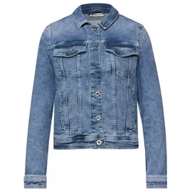 STREET ONE Jeansjacke mit Brusttaschen und Knöpfen - Blau