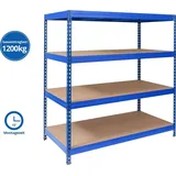 Mammut Weitspannregal Blau
