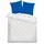 Tom Tailor Wendebettwäsche FRESH FLOWERS Blau/Beige 155 x 220 cm + 80 x 80 cm