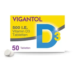 Vigantol 500 I.E. zur Vorbeugung eines Vitamin-D-Mangels 50 St