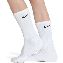 Nike Everyday Cushioned Crew Socken 6er Pack Weiß/Schwarz 38-42