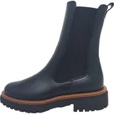 Paul Green Damen Stiefeletten/ Chelsea Boots Schwarz 38