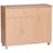 Wohnling Sideboard 90 x 75 x 30 cm buche nachbildung