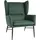 MCW Lounge-Sessel MCW-L62 Textil 73 x 96 x 82 cm Grün mit Rollen