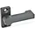 Ganter Normelemente 702-17-55-A-SW Sperrriegel mit 4 Raststellungen, Zink-Druckguss, Riegellänge: 55mm, schwarz