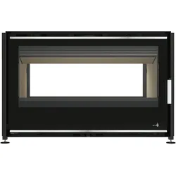 MAESTRO FERRETERO TERMOFOC – Einsetzbarer Holzofen, zwei Seiten mit Turbine, Modell PORTIMAO C795 DOPPELSEITIG, 7 kW