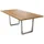 58 aufm Kessel Daisey 140 x 77 x 90 cm Wildeiche geölt beige