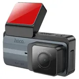 HOCO Dash cam passend für Auto Hoco mit Bildschirm 3,69" 2K + Rückfahrkamera 720P/25fps GPS DV12 silbergrau - Grau